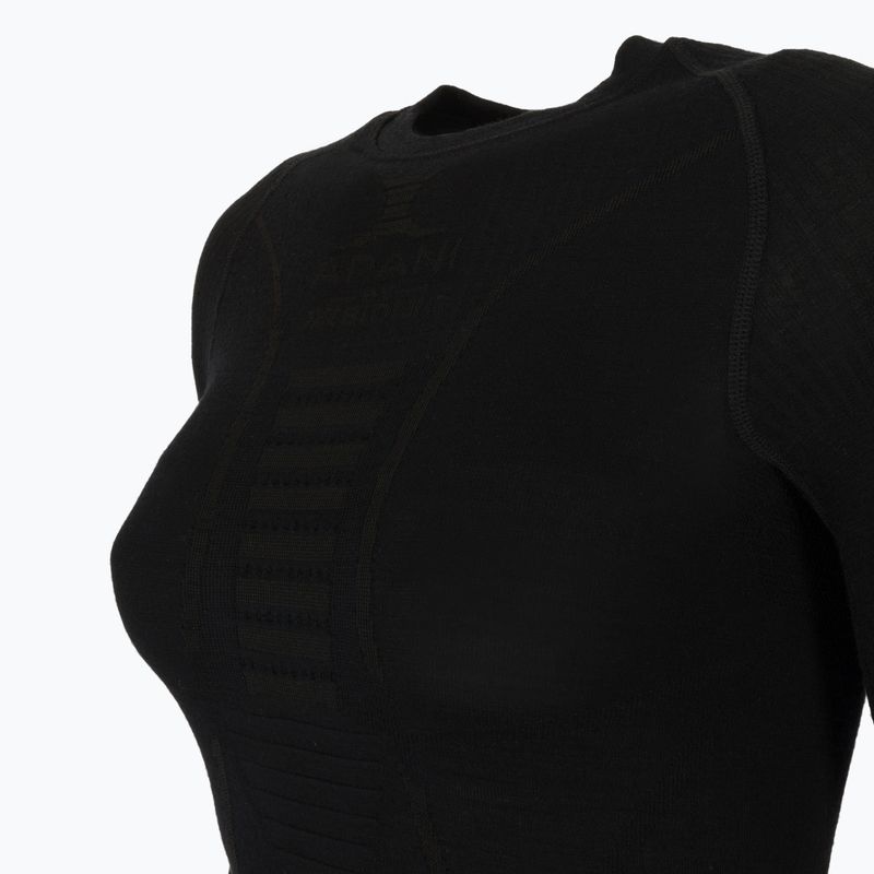 Жіноча термоактивна кофта X-Bionic Apani 4.0 Merino black/black 3
