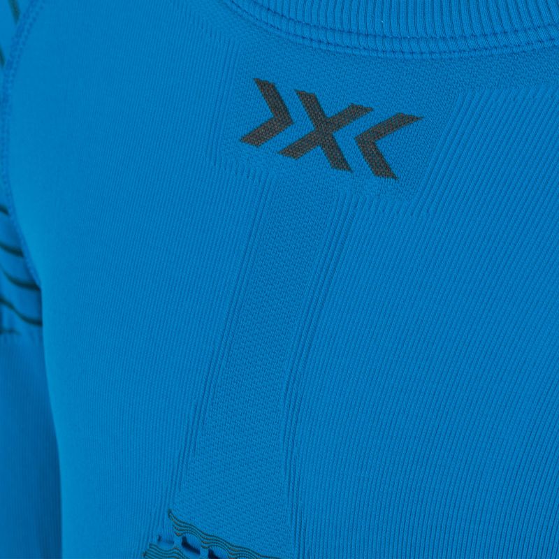 Дитяча термоактивна кофта X-Bionic Invent 4.0 LS teal blue/anthracite 3