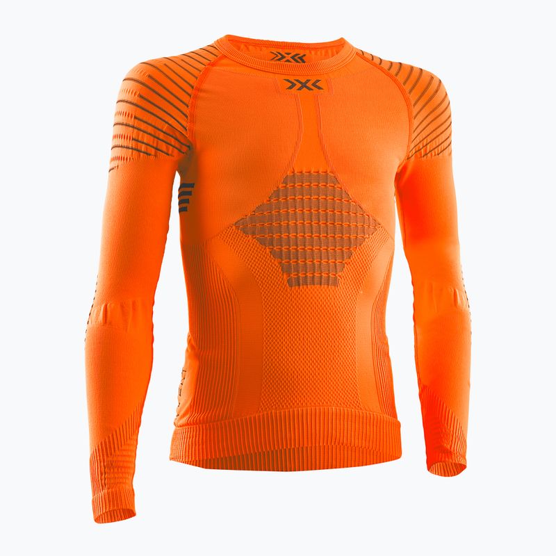 Дитяча термоактивна кофта X-Bionic Invent 4.0 sunset orange/anthracite