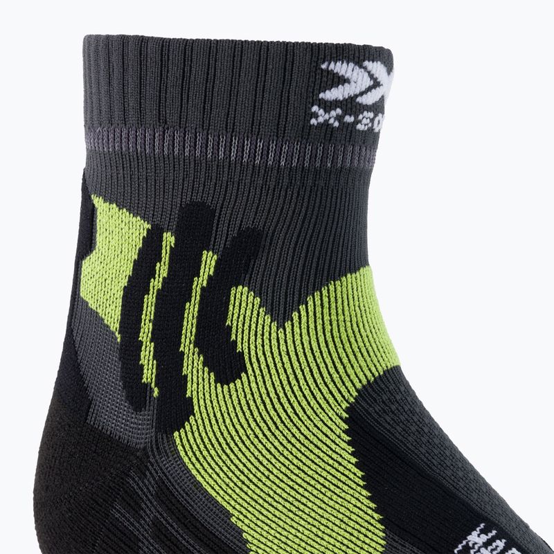 Шкарпетки для бігу чоловічі X-Socks Marathon зелено-сірі RS11S19U-G146 3