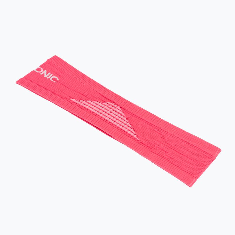 Пов'язка терморегулююча X-Bionic Headband 4.0 flamingo pink/arctic white 2