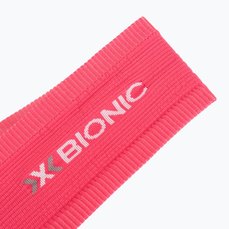 Пов'язка терморегулююча X-Bionic Headband 4.0 flamingo pink/arctic white 3