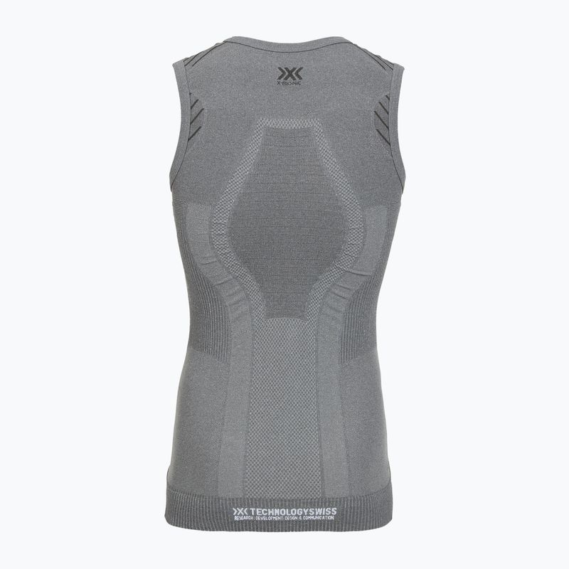Футболка термічна чоловіча X-Bionic Invent 4.0 Lt Singlet Grey Melange/Anthracite 2