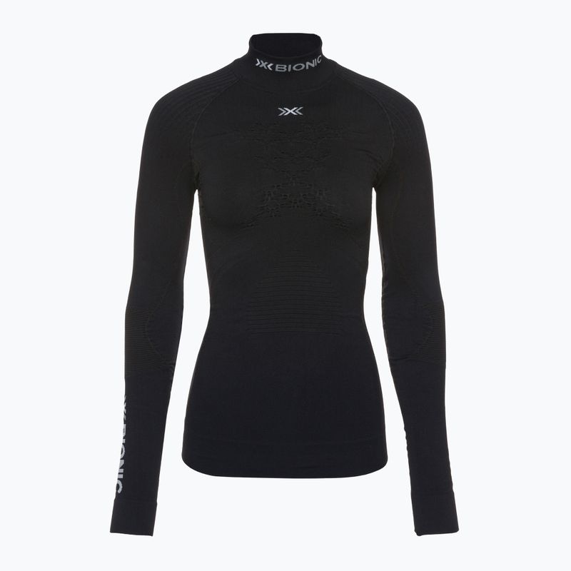 Термокофта жіноча X-Bionic Energy Accumulator 4.0 Turtle Neck opal black/arctic white 3