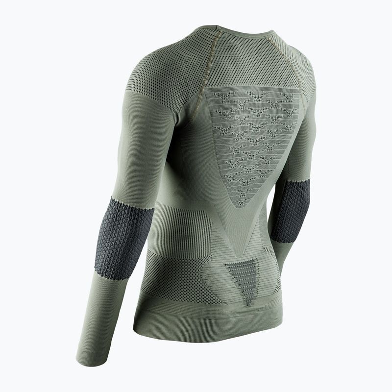 Чоловіча термоактивна кофта X-Bionic X-Plorer Energizer 4.0 Shirt Lg Sl olive green/anthracite 2