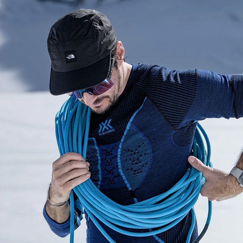 Чоловіча термоактивна кофта X-Bionic Merino dark ocean/sky blue 5