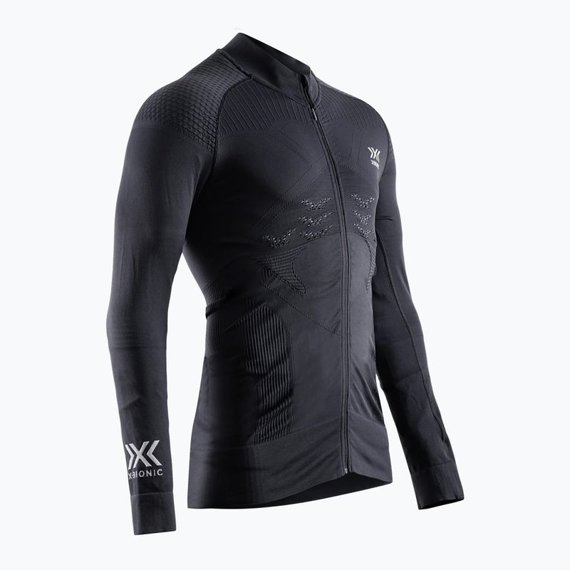 Кофта термічна чоловіча X-Bionic Energizer 4.0 Transmission Layer Full Zip opal black/arctic white