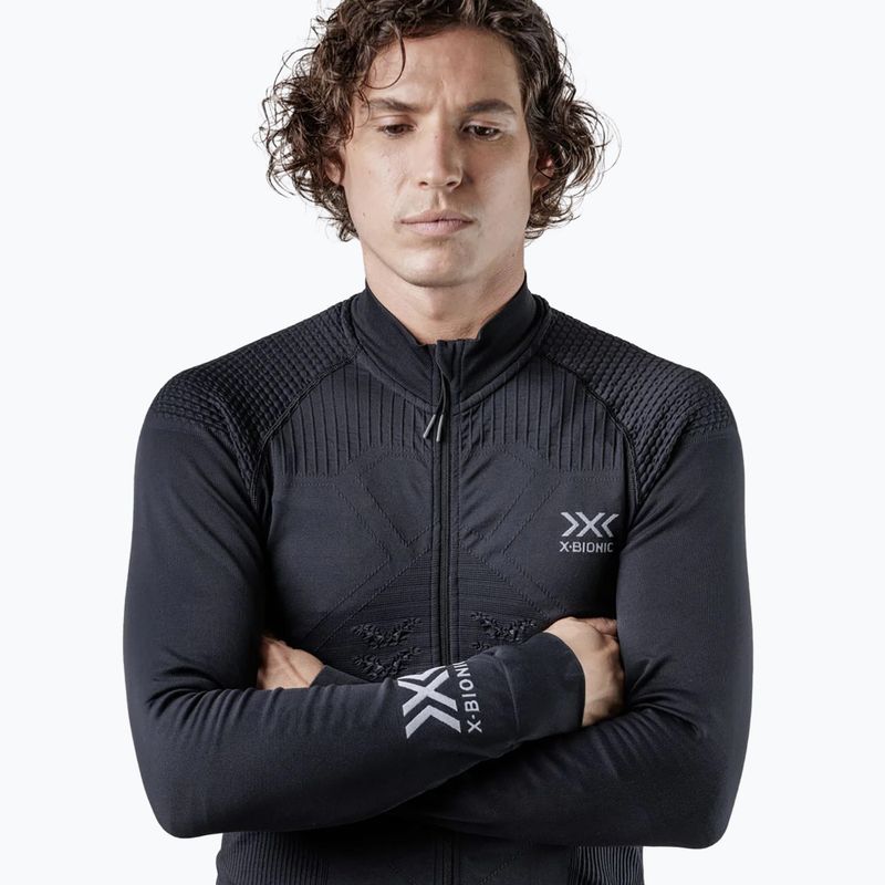 Кофта термічна чоловіча X-Bionic Energizer 4.0 Transmission Layer Full Zip opal black/arctic white 3