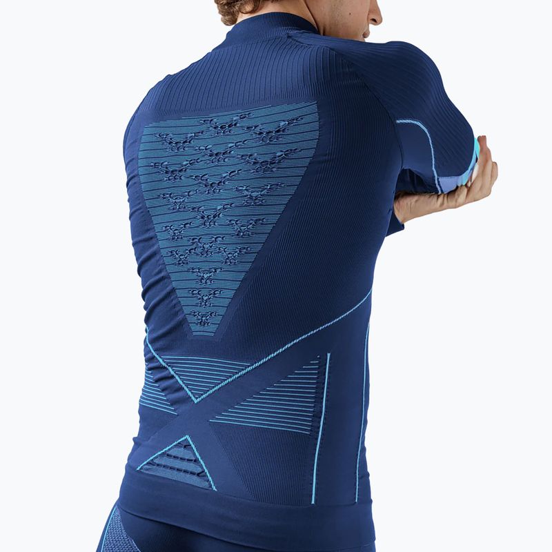 Чоловіча термоактивна кофта X-Bionic Energy Accumulator 4.0 Turtle Neck navy/blue 3