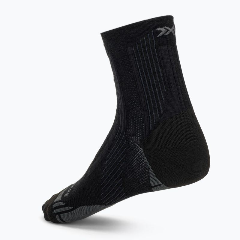 Шкарпетки X-Socks Hike Perform Natural Ankle anthracite/turquoise 2