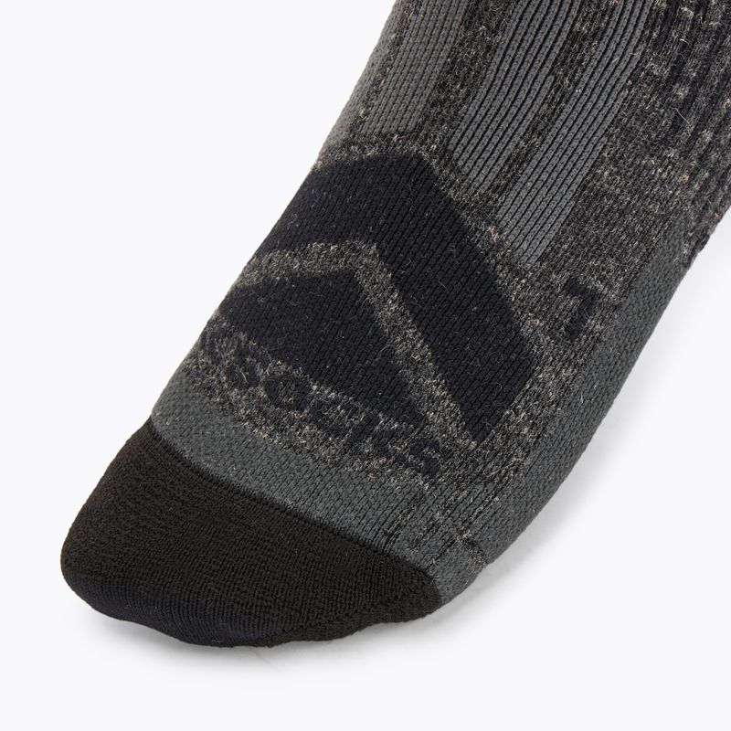 Шкарпетки трекінгові X-Socks Hike Perform Merino Ankle black/charcoal 3