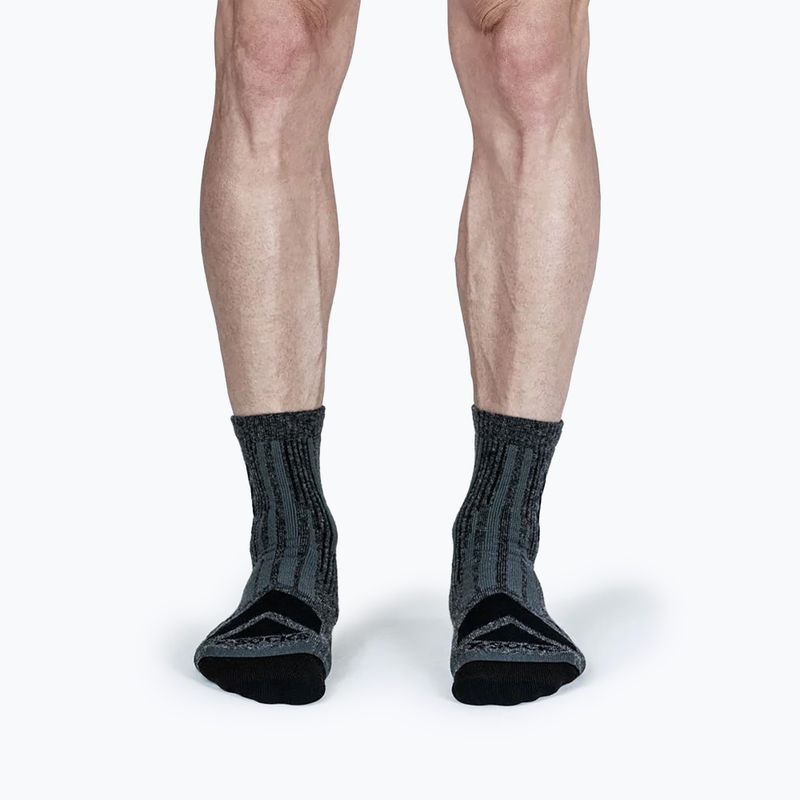 Шкарпетки трекінгові X-Socks Hike Perform Merino Ankle black/charcoal 5