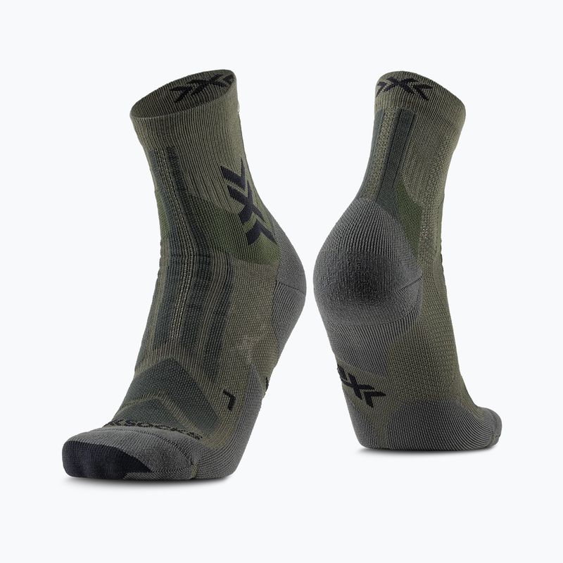 Шкарпетки X-Socks Hike Discover Ankle dark sage/black
