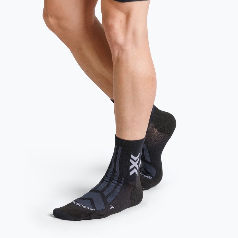 Шкарпетки X-Socks Hike Discover Ankle black/charcoal 2