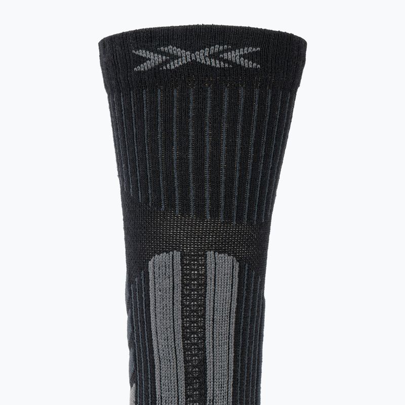 Шкарпетки чоловічі X-Socks Trekking Perform Merino Crew black/charcoal 4