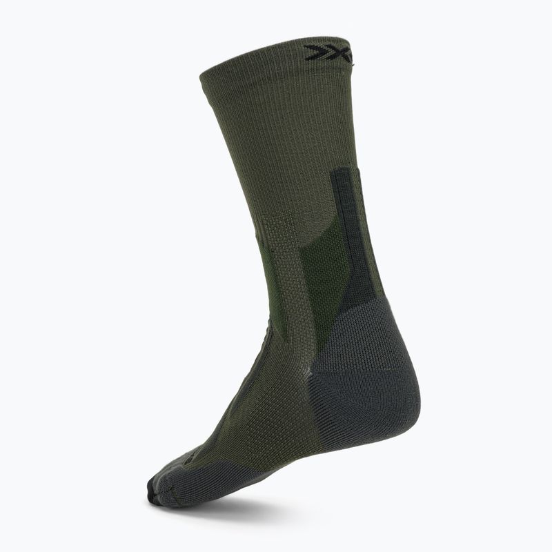 Шкарпетки X-Socks Hike Discover Crew green/black 2