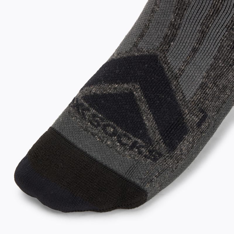 Шкарпетки трекінгові X-Socks Hike Perform Merino Crew black/charcoal 3