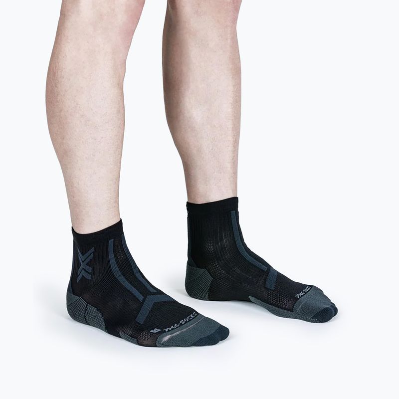 Шкарпетки X-Socks Trailrun Discover Ankle black/charcoal 2