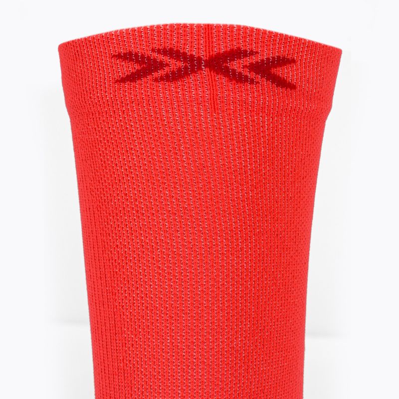 Шкарпетки чоловічі X-Socks Trailrun Perform Crew fluo red/namib red 3