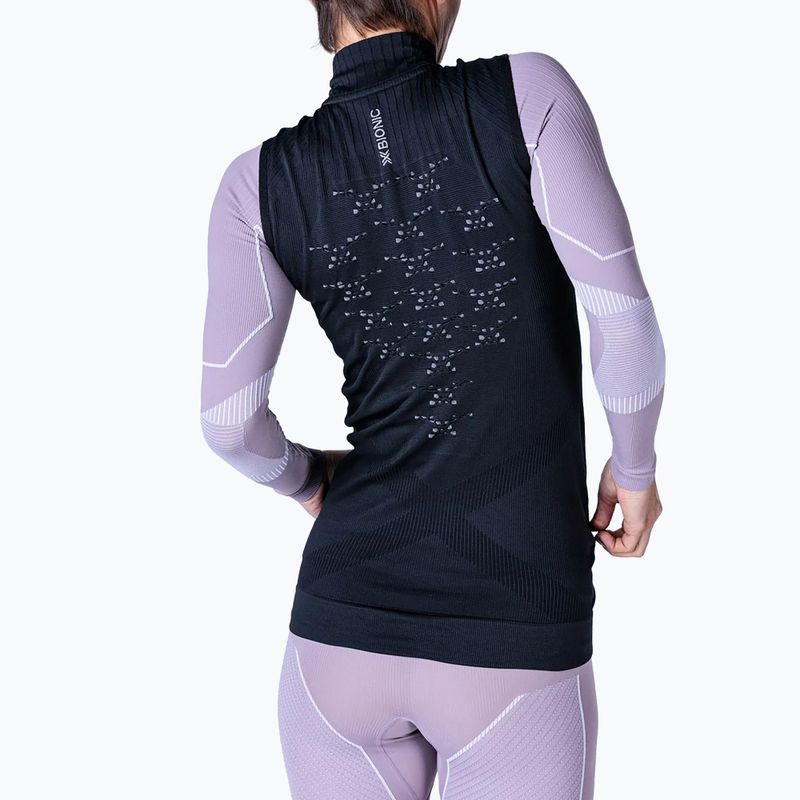 Жилет жіночий X-Bionic Energy Accumulator Light Full Zip black/light grey 2