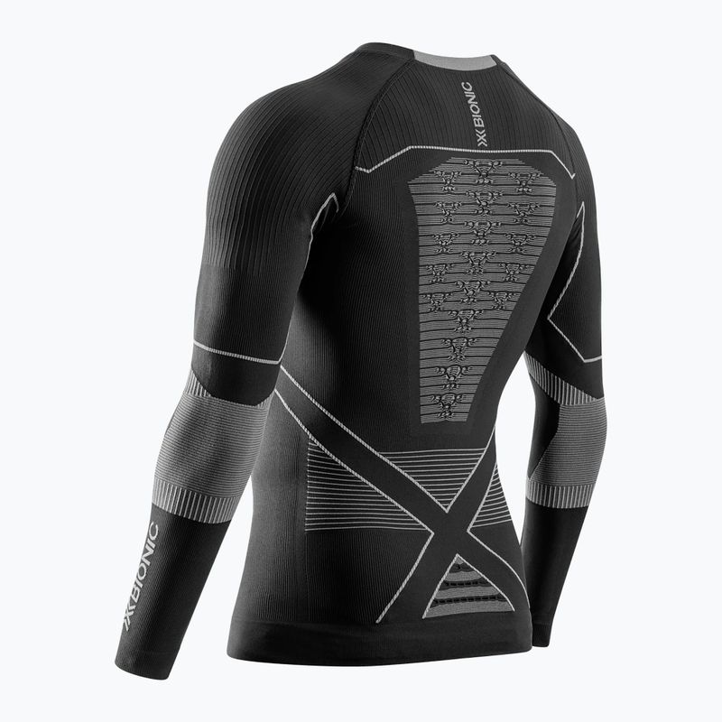 Чоловіча термоактивна кофта X-Bionic Energy Accumulator Light Shirt black/light grey 2