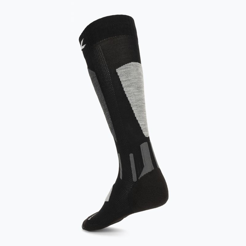 Шкарпетки гірськолижні X-Socks Ski Discover Otc x black/light grey 2