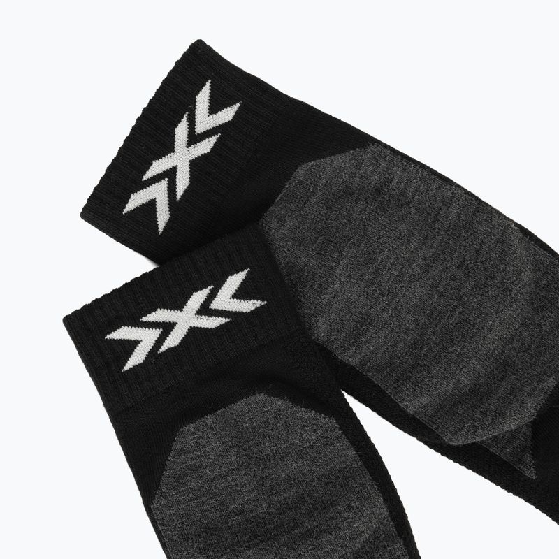 Шкарпетки гірськолижні X-Socks Ski Discover Otc x black/light grey 3