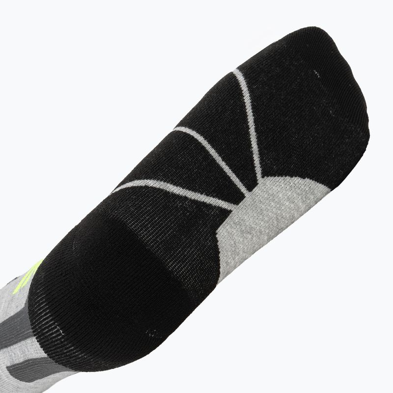Шкарпетки гірськолижні X-Socks Ski Discover Otc rhino grey/canary 4