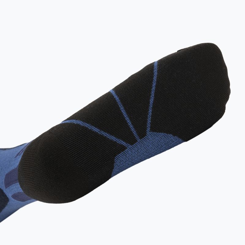 Шкарпетки гірськолижні X-Socks Ski Discover Otc blue blossom/marine 4