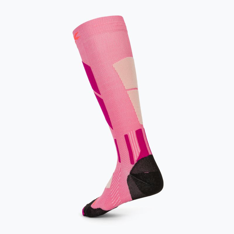 Шкарпетки гірськолижні X-Socks Ski Perform Otc light pink/light sand 2