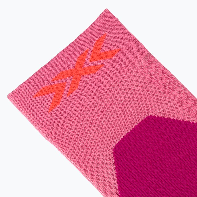 Шкарпетки гірськолижні X-Socks Ski Perform Otc light pink/light sand 4
