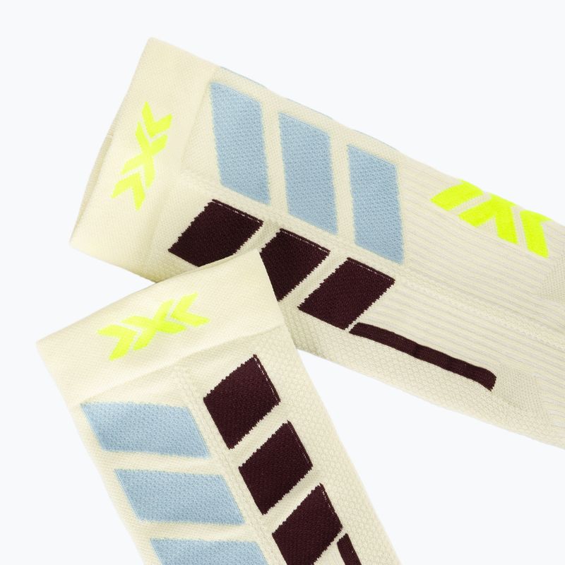 Шкарпетки лижна жіноча X-Socks X-Country Perform Crew light sand/cool water 3