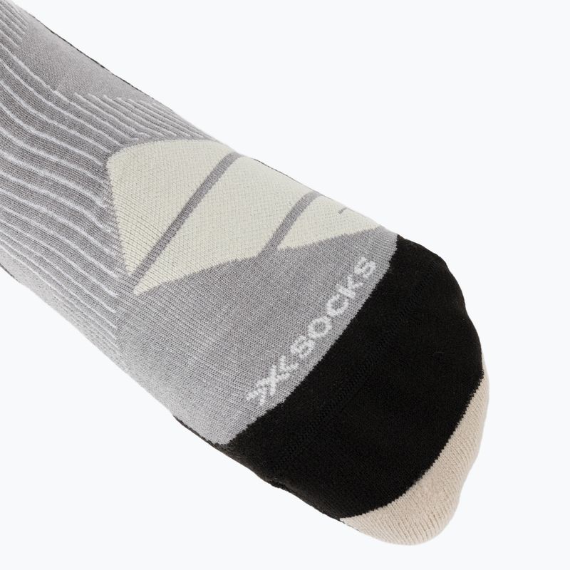Шкарпетки гірськолижні X-Socks Ski Perform Merino Otc seal grey/light sand 4