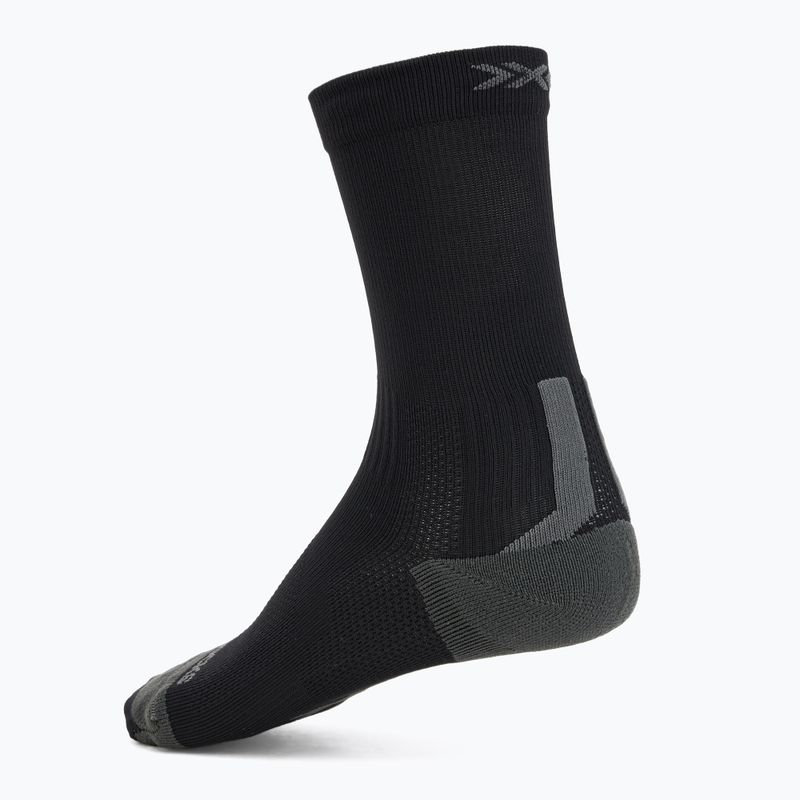 Шкарпетки X-Socks Run Discover Crew black/charcoal 2