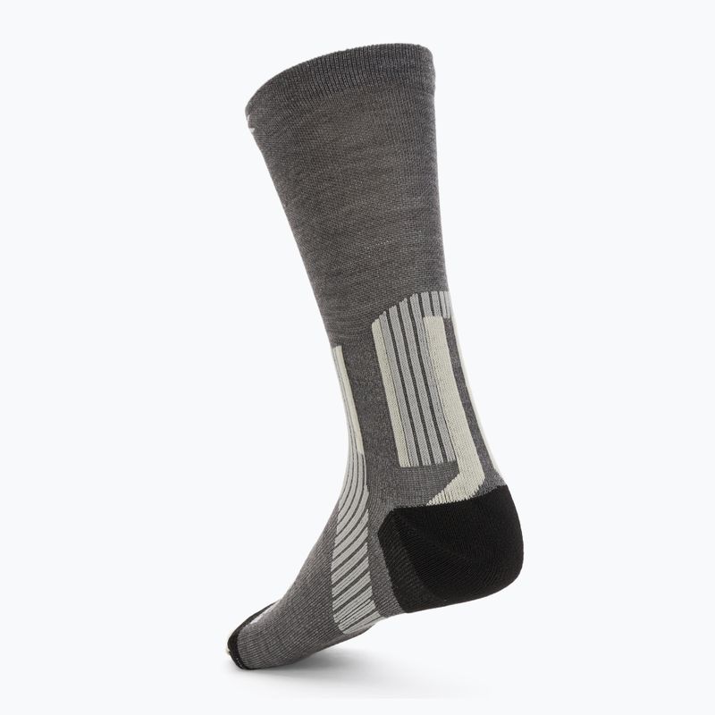 Шкарпетки X-Socks Run Expert Silk Merino Crew seal grey/light sand 2