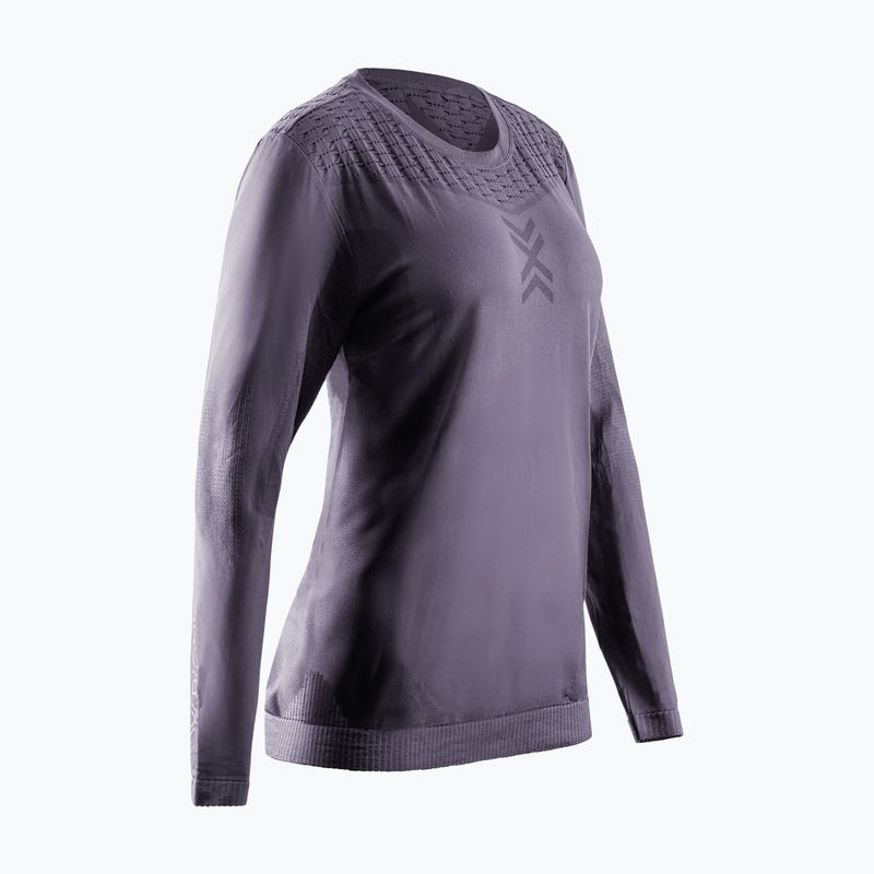 Лонгслів для бігу жіночий X-Bionic X-Ential Shirt muted lavender