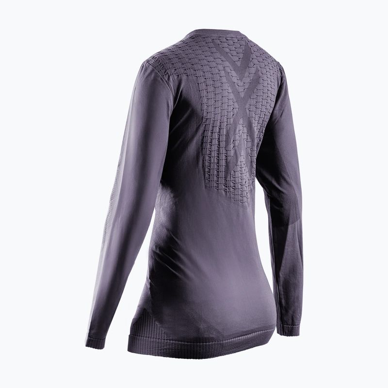 Лонгслів для бігу жіночий X-Bionic X-Ential Shirt muted lavender 2