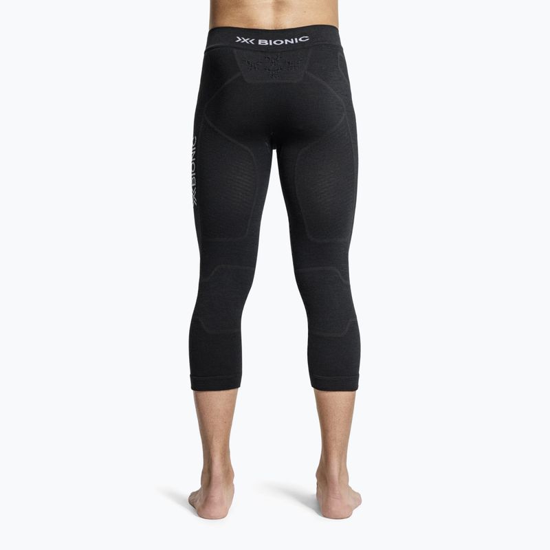 Штани термоактивні чоловічі X-Bionic Symbio Merino 3/4 black 2