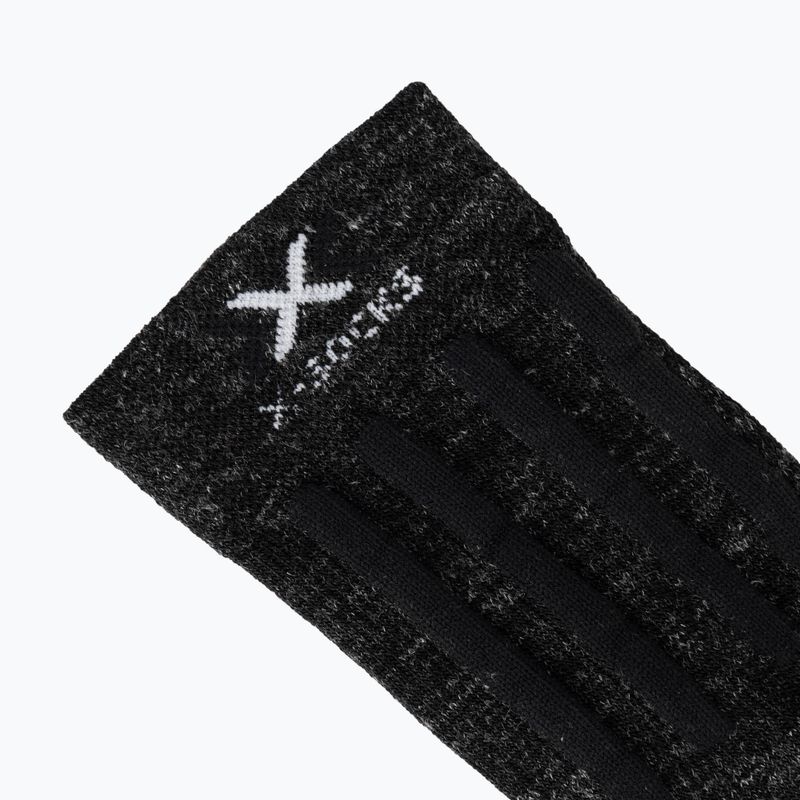 Шкарпетки X-Socks Trek X Linen dolomite grey melange/opal black 3