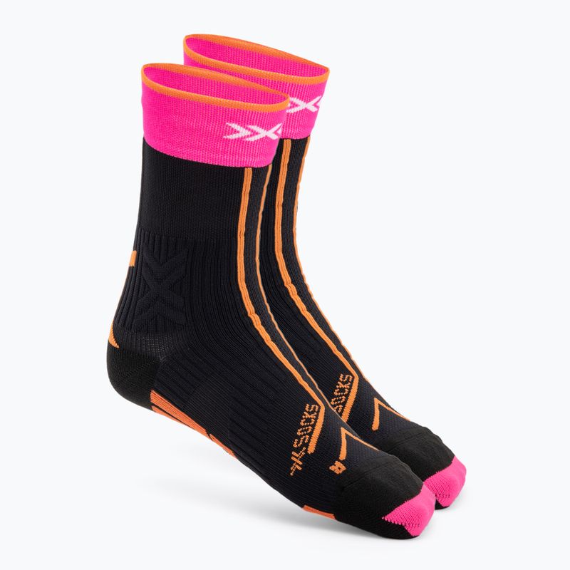 Кросівки для бігу Buty X-Bionic Terraskin X00/C x black/x white/fluo pink 8