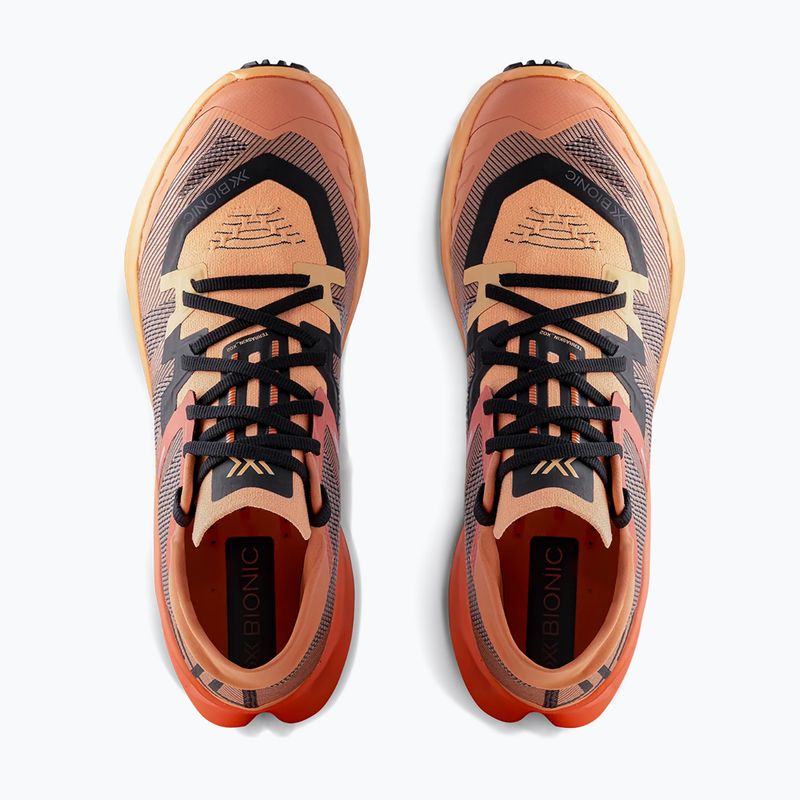 Кросівки для бігу + шкарпетки X-Bionic Terraskin X02 dusty rose/fresh peach/x black 5