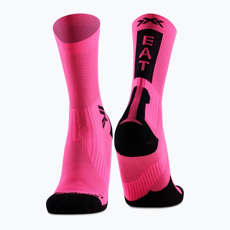 Шкарпетки X-Socks Bike Perform Crew fluo pink/x black