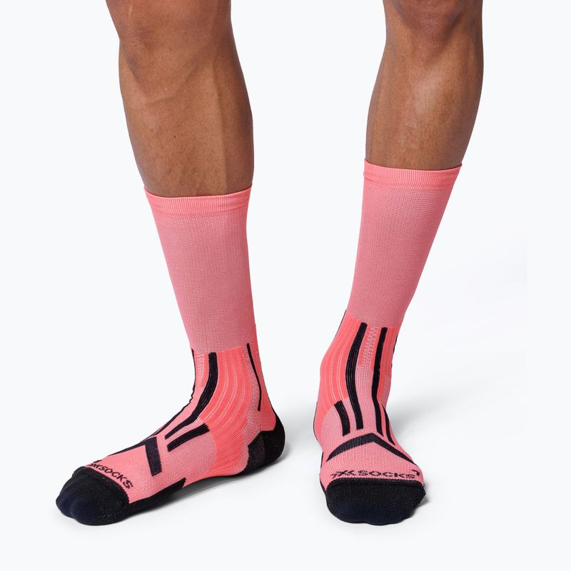 Шкарпетки X-Socks Trailrun Perform Crew dusty rose/x black 2