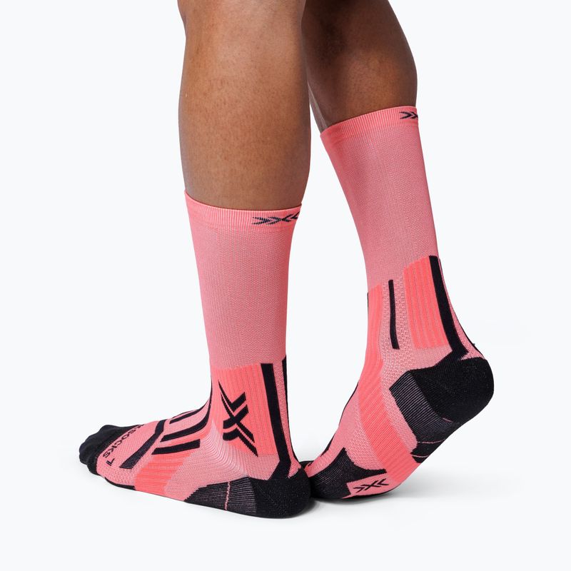 Шкарпетки X-Socks Trailrun Perform Crew dusty rose/x black 3