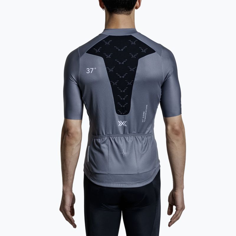Футболка велосипедна чоловіча X-Bionic Corefusion Ride Jersey rhino grey 3