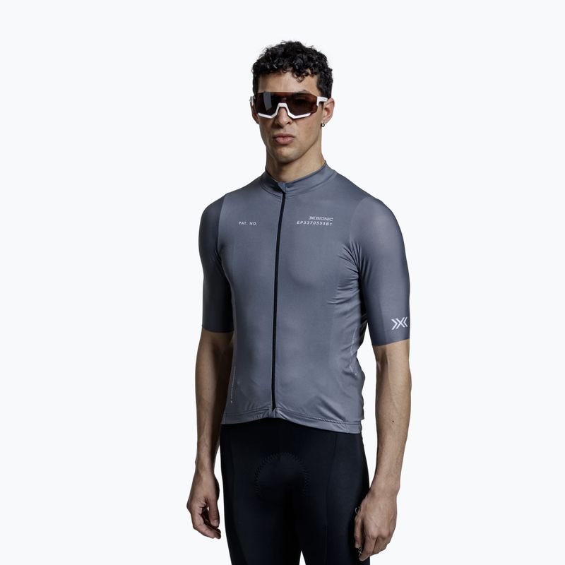 Футболка велосипедна чоловіча X-Bionic Corefusion Ride Jersey rhino grey 4