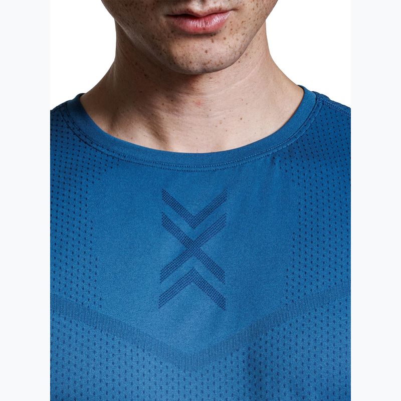 Чоловіча бігова футболка X-Bionic Xceed Run slate blue/marine 5