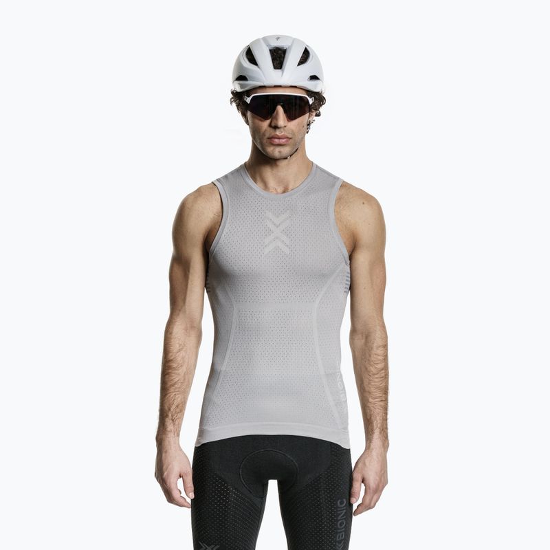 Велосипедна майка X-Bionic Xceed Ride Baselayer seal grey/silver grey 4