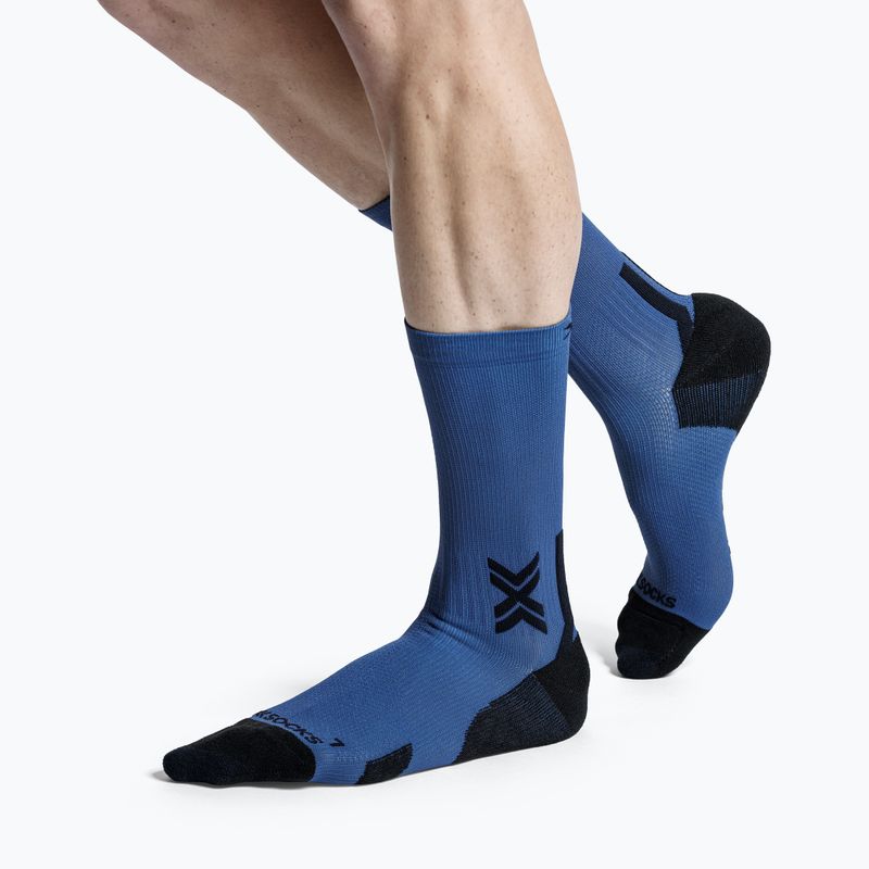 Шкарпетки X-Socks Run Discover Crew marine/x black 4