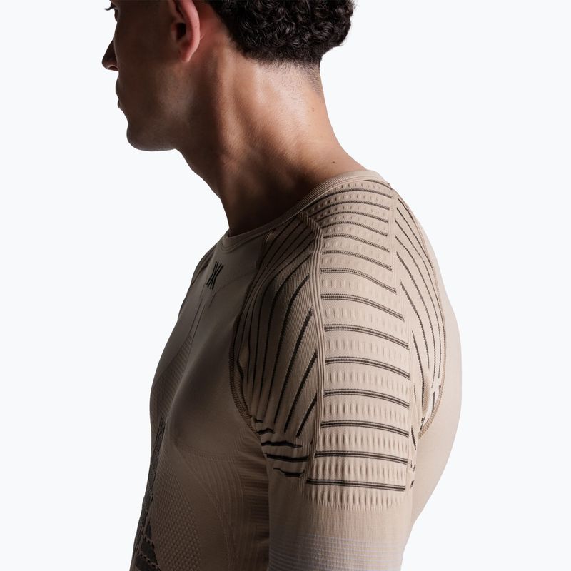 Чоловіча термоактивна кофта X-Bionic Invent Fx Shirt sand/light grey/grey 6